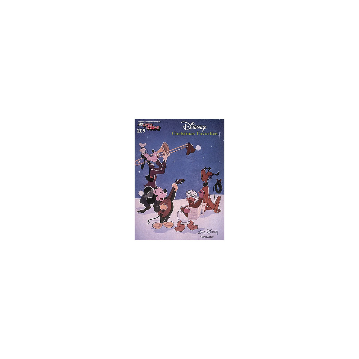 Disney Christmas Favorites  E-Z Play Today Volume 209   Piano or Keyboard Recueil E-Z Play Today TV, Film, Comédie musicale   97