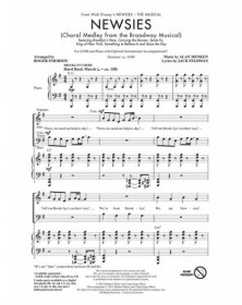 Alan Menken Newsies Choral Medley from the Broadway Musical Roger Emerson  Choeur CD Broadway Choral TV, Film, Comédie musicale 