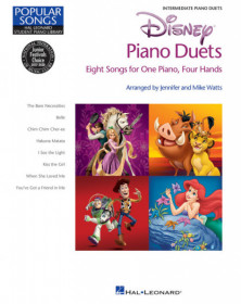 Disney Piano Duets  Jennifer Watts_Mike Watts  2 Pianos Recueil Educational Piano Library TV, Film, Comédie musicale   978148030
