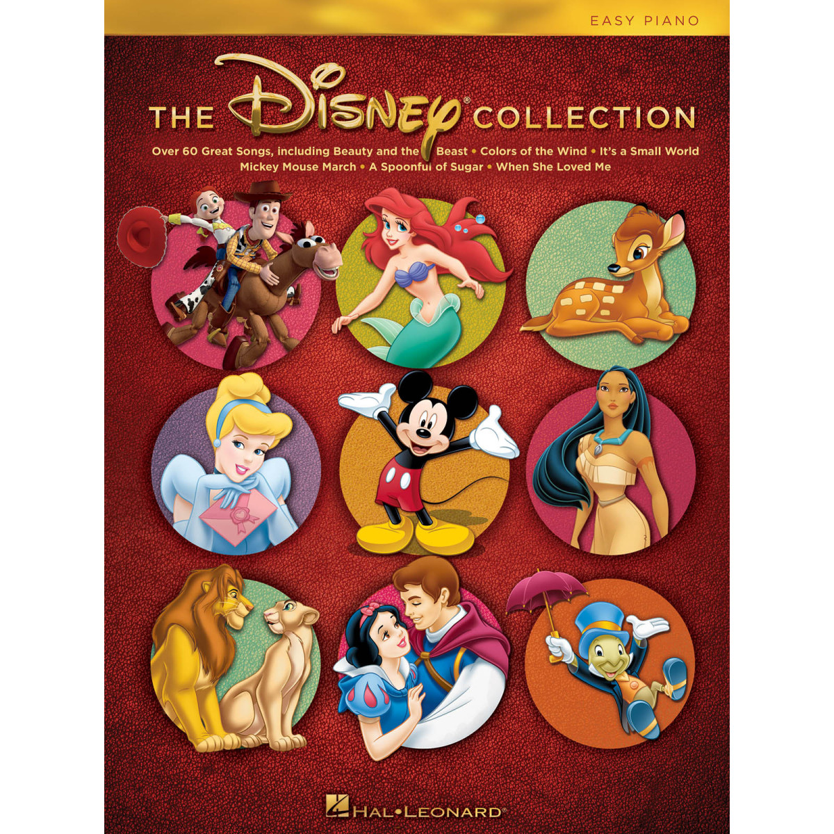 The Disney Collection Easy Piano Songbook   Easy Piano Recueil Easy Piano Songbook TV, Film, Comédie musicale  EASY 978148034475