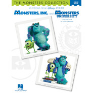 Randy Newman The Monsters Collection from Disney's Pixar's Monsters Inc & University   Piano Recueil Piano Solo Songbook TV, Fil
