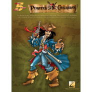 Pirates of the Caribbean Five Finger Piano Songbook    Piano Recueil Five Finger Piano Songbook TV, Film, Comédie musicale   978