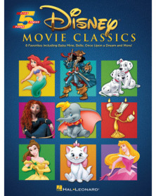 Disney Movie Classics    Piano Recueil Five Finger Piano Songbook TV, Film, Comédie musicale   9781480363205 884088958640 HL0012