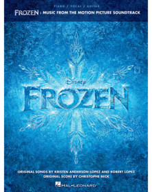 Frozen Music from the Motion Picture Soundtrack (PVG)   Piano, Chant et Guitare Recueil Piano-Vocal-Guitar Songbook TV, Film, Co