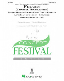 Frozen  Mark Brymer  SAB Conducteur chorale Disney Choral TV, Film, Comédie musicale    884088986001 HL00124963