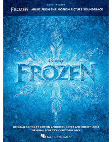 Kristen Anderson-Lopez Frozen: Music from the Motion Picture Soundtrack Easy Piano   Easy Piano Recueil Easy Piano Songbook TV, 
