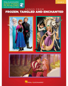 Songs from Frozen, Tangled and Enchanted Easy Piano CD Play-Along Volume 32   Easy Piano Recueil + Enregistrement(s) en ligne Ea