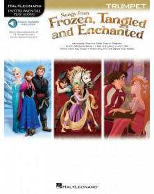 Songs From Frozen, Tangled & Enchanted - Trumpet Instrumental Play-Along   Trompette Recueil + Enregistrement(s) en ligne Instru