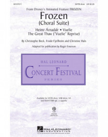 Christine Hals_Christophe Beck_Frode Fjellheim Frozen Choral Suite  Roger Emerson SATB Conducteur chorale Disney Choral TV, Film
