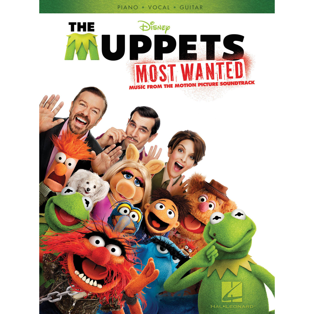 The Muppets Most Wanted Music from the Motion Picture Soundtrack   Piano, Chant et Guitare Recueil Piano-Vocal-Guitar Songbook T
