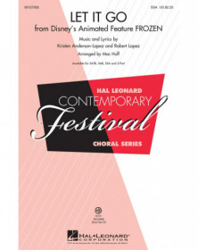 Let It Go (from Frozen)  Mac Huff  SSA Conducteur chorale Disney Choral TV, Film, Comédie musicale    888680010386 HL00127932