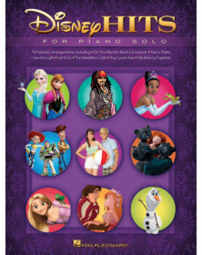 Disney Hits for Piano Solo    Piano Recueil Piano Solo Songbook TV, Film, Comédie musicale   9781480391659 888680010935 HL001282
