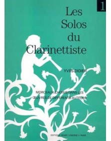 Les solos du clarinettiste Vol.1
