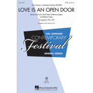 Love Is an Open Door from Frozen Mac Huff  SATB Conducteur chorale Disney Choral TV, Film, Comédie musicale    888680025342 HL00
