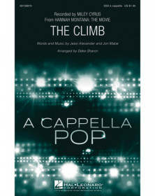 Jessi Alexander The Climb  Deke Sharon  SSA a Cappella Conducteur chorale Pop Choral Series Pop & rock    888680039134 HL0013981