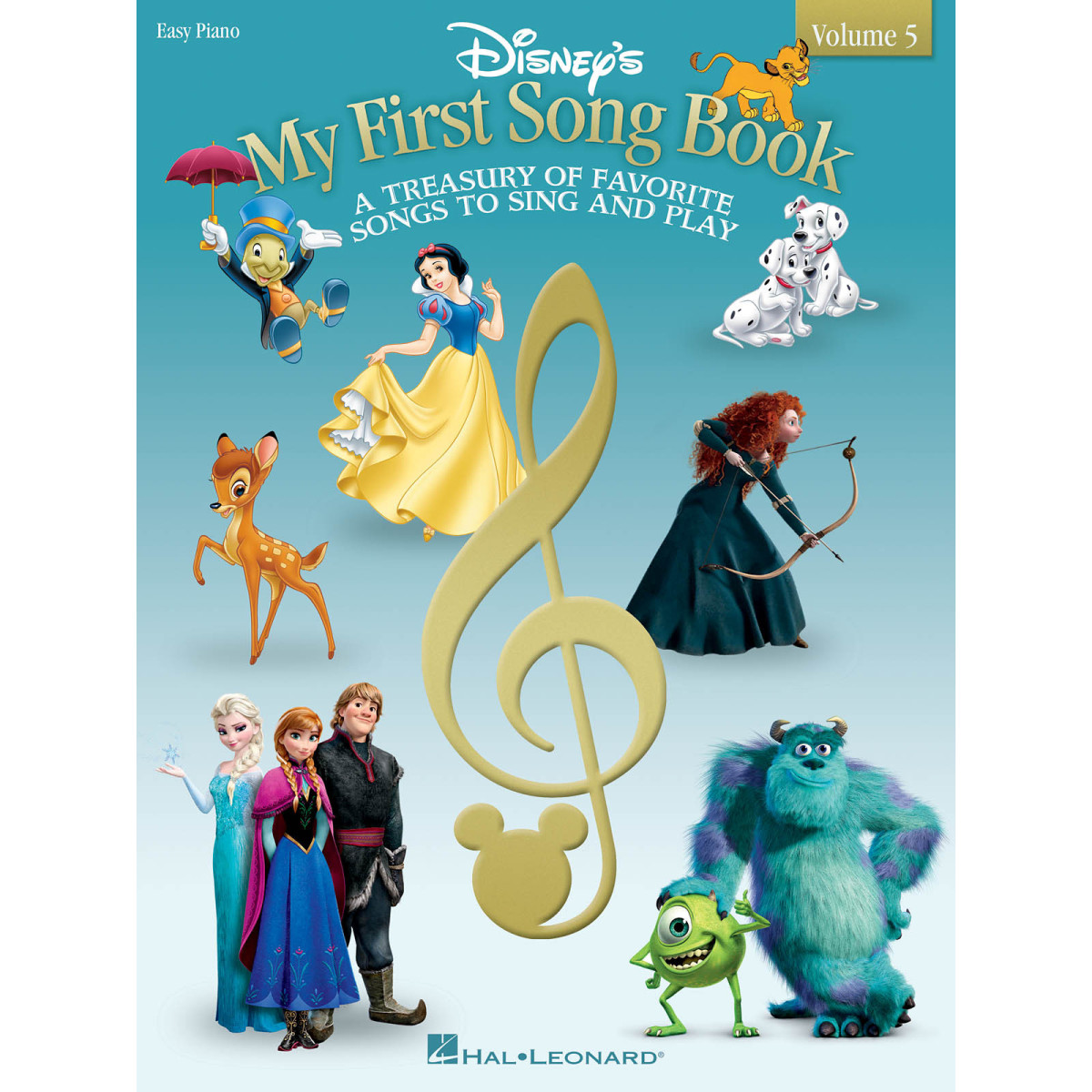 Disney's My First Songbook Vol. 5    Easy Piano Recueil Easy Piano Songbook TV, Film, Comédie musicale   9781495008801 888680042
