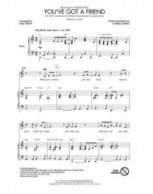 Carole King You've Got a Friend  Mac Huff  SAB Conducteur chorale Pop Choral Series     888680046620 HL00141926