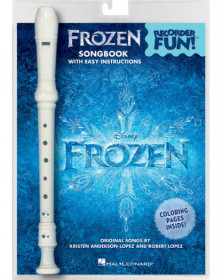 Kristen Anderson-Lopez_Robert Lopez Frozen - Recorder Fun! Pack with Songbook and Instrument   Recorder Bundle Recorder TV, Film