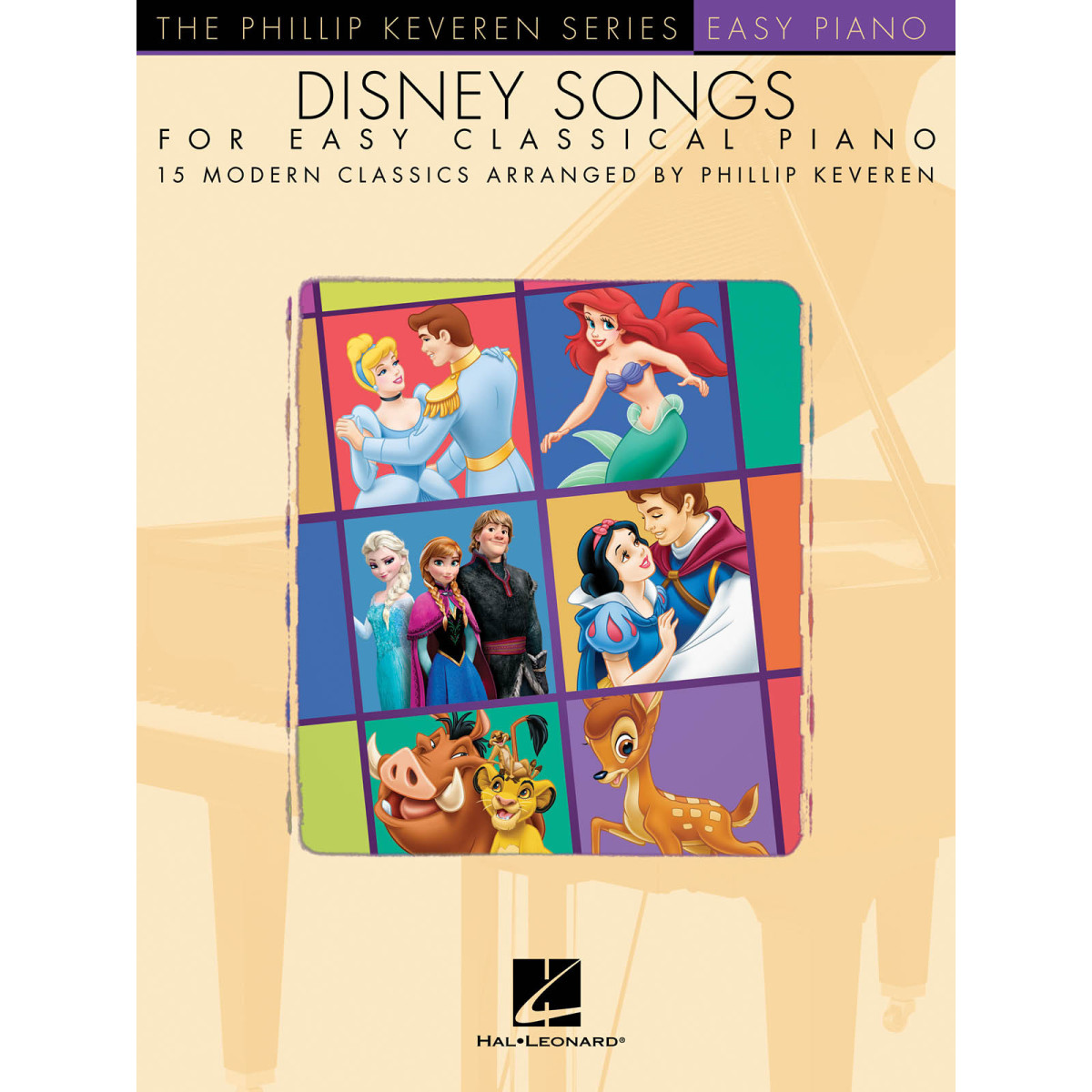 Disney Songs for Easy Classical Piano Easy Piano - The Phillip Keveren Series Phillip Keveren  Easy Piano Recueil Easy Piano Son