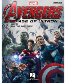 Brian Tyler_Danny Elfman Avengers - Age of Ultron Piano Solo Songbook   Piano Recueil Piano Solo Songbook TV, Film, Comédie musi