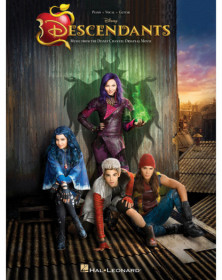 Descendants Music from the Disney Channel Original Movie   Piano, Chant et Guitare Recueil Piano-Vocal-Guitar Songbook TV, Film,