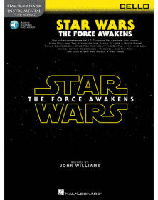 John Williams Star Wars: The Force Awakens - Cello Instrumental Play-Along   Cello Recueil + Enregistrement(s) en ligne Instrume