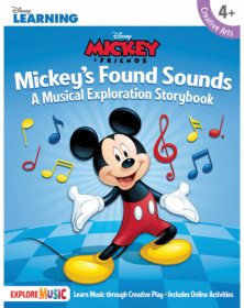 Mickey's Found Sounds A Musical Exploration Storybook Disney Learning   Chant Recueil + Enregistrement(s) en ligne Children's TV