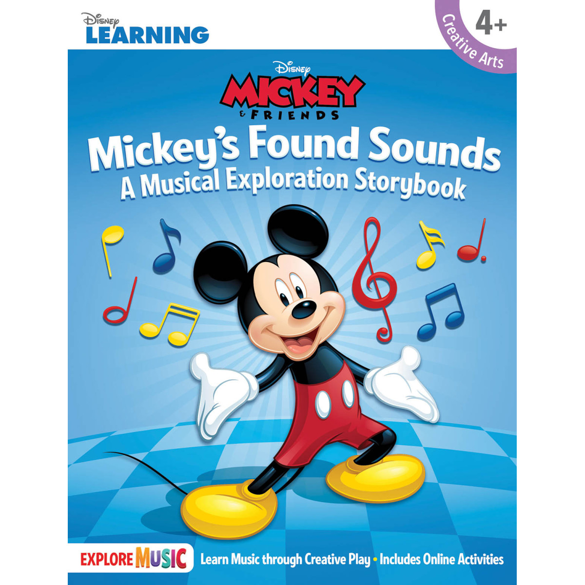 Mickey's Found Sounds A Musical Exploration Storybook Disney Learning   Chant Recueil + Enregistrement(s) en ligne Children's TV