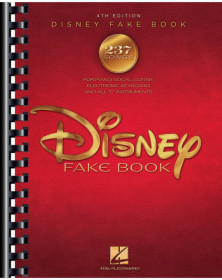 The Disney Fake Book - 4th Edition PVG, Keyboard and all C Instruments   Piano, Chant et Guitare Recueil Fake Book TV, Film, Com