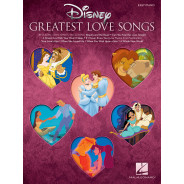 Disney Greatest Love Songs Easy Piano Songbook   Easy Piano Recueil Easy Piano Songbook TV, Film, Comédie musicale   97814950718