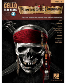 Hans Zimmer Pirates of the Caribbean Cello Play-Along Volume 3   Cello Recueil + Enregistrement(s) en ligne Cello Play-Along TV,