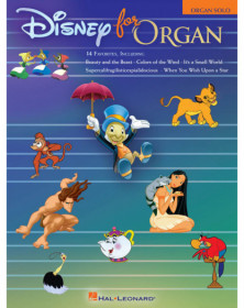 Disney for Organ    Organ Recueil Organ TV, Film, Comédie musicale English  9781458405203 884088576363 HL00199018