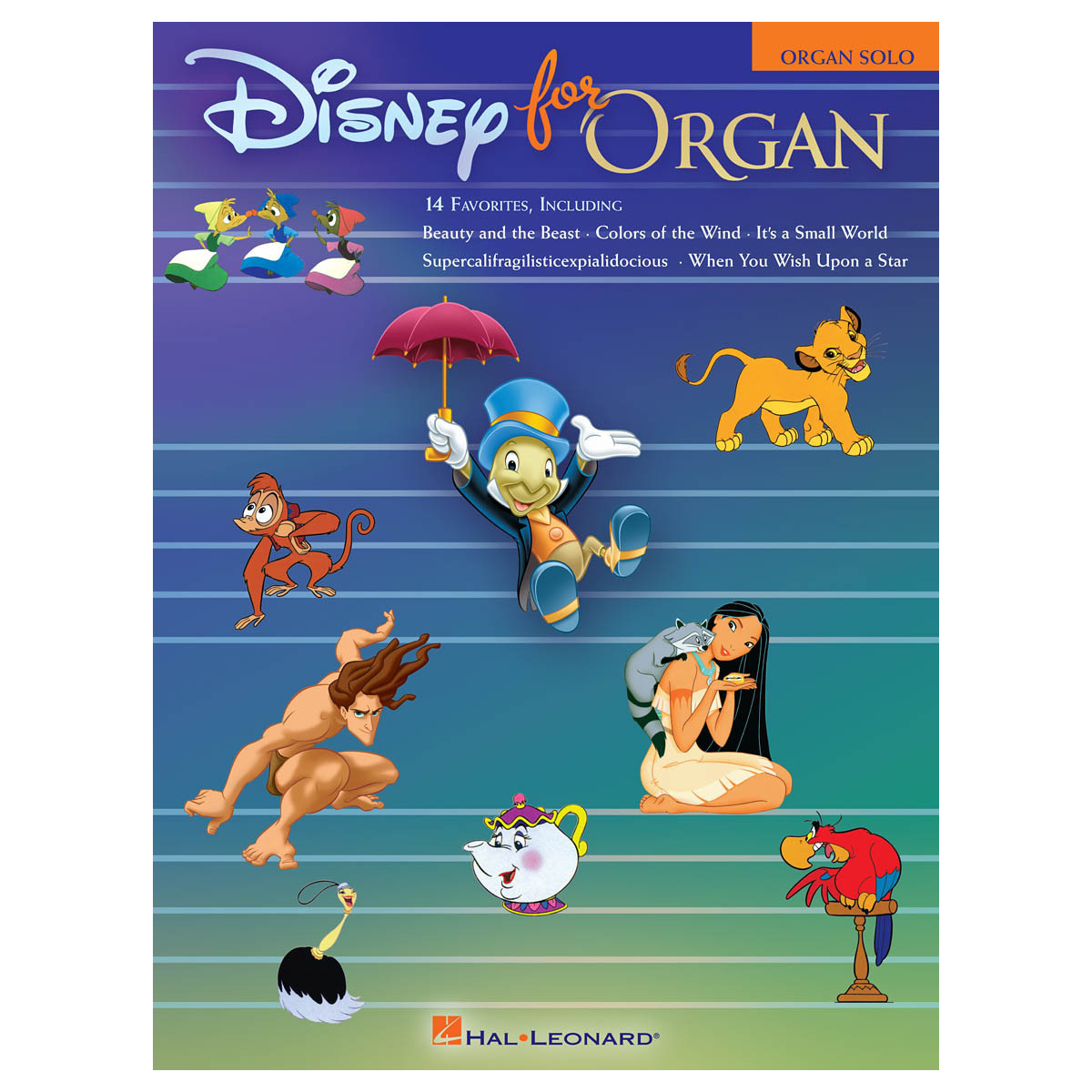 Disney for Organ    Organ Recueil Organ TV, Film, Comédie musicale English  9781458405203 884088576363 HL00199018