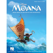 Lin-Manuel Miranda Moana - PVG Music from the Motion Picture Soundtrack   Piano, Chant et Guitare Recueil Piano-Vocal-Guitar Son