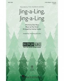 Jing-a-Ling, Jing-a-Ling Discovery Level 2 Audrey Snyder  SAB Conducteur chorale Discovery Choral     888680661601 HL00211606