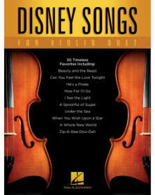 Disney Songs for Violin Duet