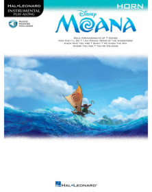 Lin-Manuel Miranda Moana - Horn Instrumental Play-Along   Cor Recueil + Enregistrement(s) en ligne Instrumental Play-Along TV, F