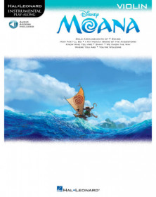 Lin-Manuel Miranda Moana - Violin Instrumental Play-Along   Violon Recueil + Enregistrement(s) en ligne Instrumental Play-Along 