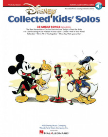 Disney Collected Kids' Solos    Chant Recueil + Enregistrement(s) en ligne Vocal Collection TV, Film, Comédie musicale   9781617