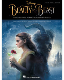 Alan Menken_Howard Ashman Beauty and the Beast - PVG Music from the Motion Picture Soundtrack   Piano, Chant et Guitare Recueil 