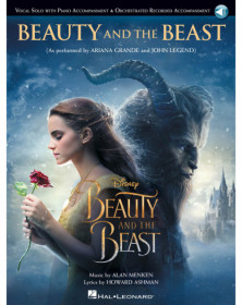 Ariana Grande_John Legend Beauty and the Beast Vocal Solo with Online Audio   Chant Recueil + Enregistrement(s) en ligne Vocal S