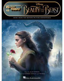Alan Menken Beauty and the Beast: E-Z Play Today    Piano, Keyboard or Organ Recueil E-Z Play Today TV, Film, Comédie musicale E