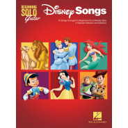 Disney Songs - Beginning Solo Guitar 15 Songs Arranged for Beginning Chord Melody Style in Standard Notation and Tablature   Gui