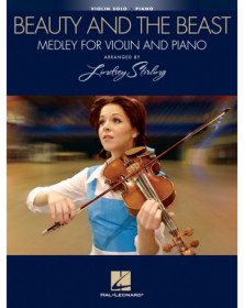 Beauty and the Beast: Medley for Violin & Piano Arranged by Lindsey Stirling Lindsey Stirling  Violon et Piano Recueil + Partiti