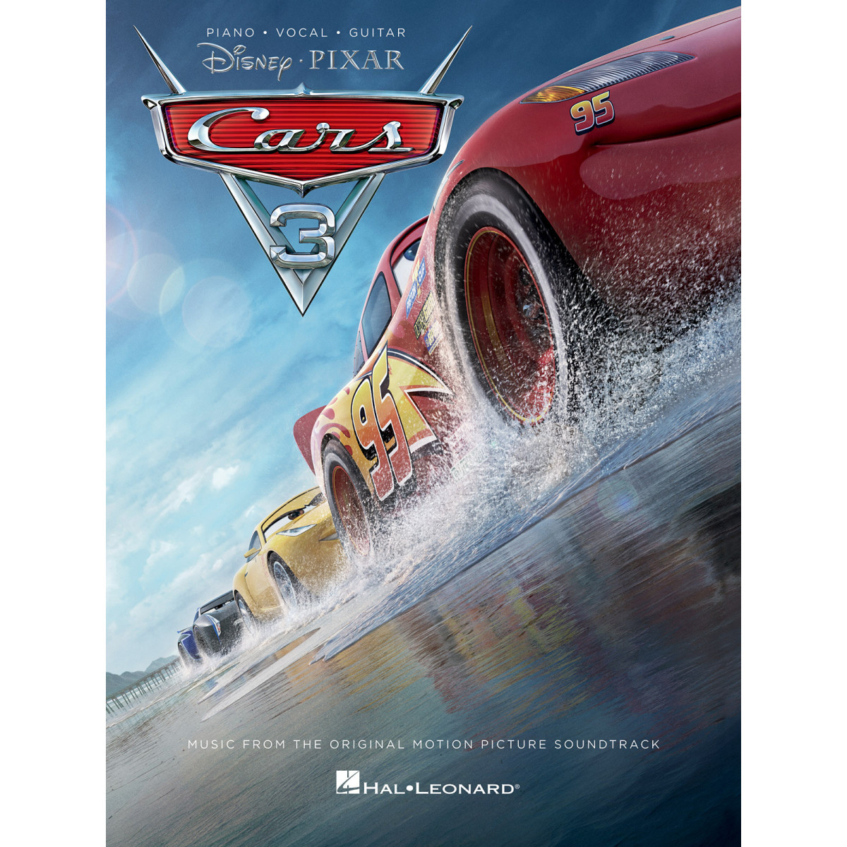 Cars 3 Music from the Motion Picture Soundtrack   Piano, Chant et Guitare Recueil Piano-Vocal-Guitar Songbook TV, Film, Comédie 