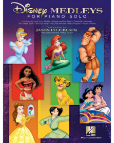 Disney Medleys for Piano Solo Jason Lyle Black  Piano Recueil Piano Solo Songbook TV, Film, Comédie musicale   9781540000477 888