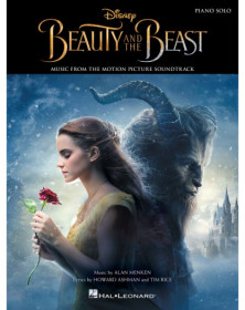 Alan Menken Beauty And The Beast Music from the Disney Motion Picture Soundtrack   Piano Recueil Piano Solo Songbook TV, Film, C