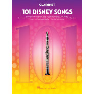 101 Disney Songs for Clarinet   Clarinette Recueil 101 Songs TV, Film, Comédie musicale   9781540002341 888680707163 HL00244106