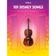 101 Disney Songs for Viola   Viola Recueil 101 Songs TV, Film, Comédie musicale   9781540002419 888680707231 HL00244125