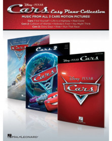 Cars - Easy Piano Collection Music from All 3 Disney Pixar Motion Pictures   Easy Piano Recueil Easy Piano Songbook TV, Film, Co